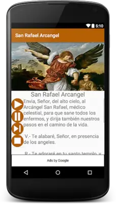 San Rafael Arcangel android App screenshot 2